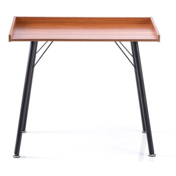 Pracovný stôl s doskou v dekore orechového dreva 50x90 cm Fey – Homede - Image 5