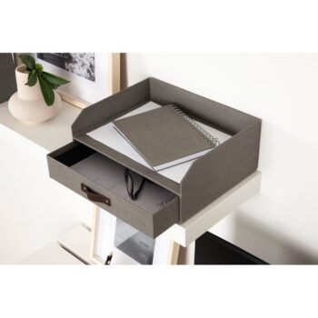Kartónový organizér na dokumenty so zásuvkou Walter – Bigso Box of Sweden – Obrázok 3