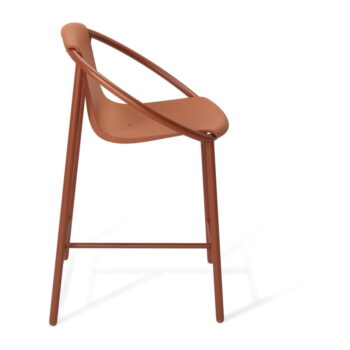 Plastová barová stolička v tehlovej farbe 90 cm Ringo – Umbra – Obrázok 9