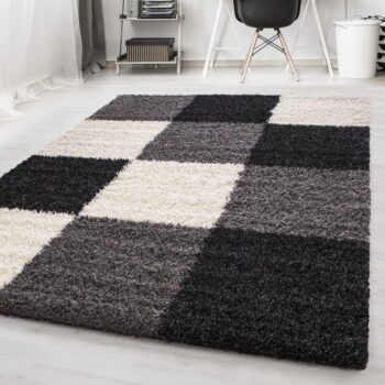 Čierno-biely koberec 60x110 cm Life – Ayyildiz Carpets - Image 2