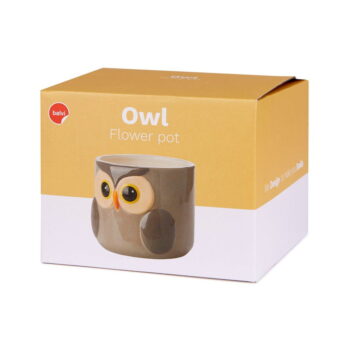 Keramický kvetináč ø 13,5 cm Owl – Balvi - Image 7