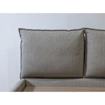 Béžová čalúnená dvojlôžková posteľ s úložným priestorom a roštom 160x200 cm Garancia – Bobochic Paris - Image 11