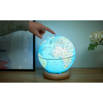 Glóbus ø 20 cm Atlas LED – Gingko – Obrázok 3