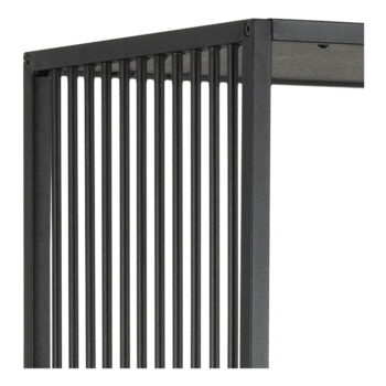 Čierna knižnica v dekore kameňa 85x185 cm Strington – Actona - Image 7