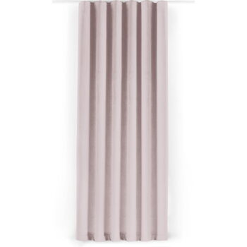 Svetloružový zamatový dimout záves 400x225 cm Velto – Filumi - Image 2