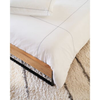 Jednolôžková posteľ s roštom v prírodnej farbe 90x190 cm Taiana – Kave Home - Image 5