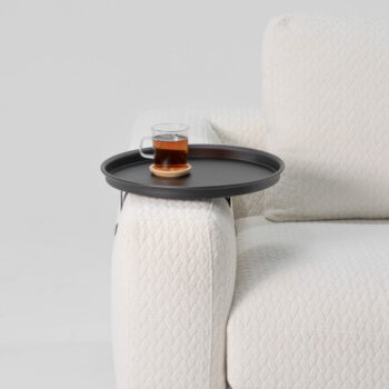Kovový okrúhly odkladací stolík ø 30 cm Round – Spinder Design – Obrázok 3
