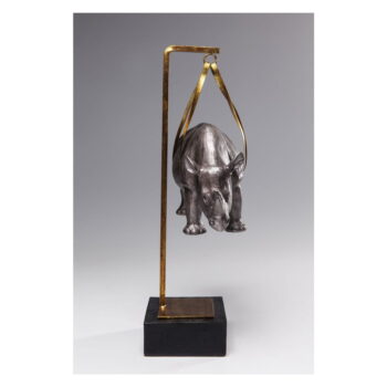 Dekorácie Kare Design Hanging Rhino, výška 43 cm - Image 3