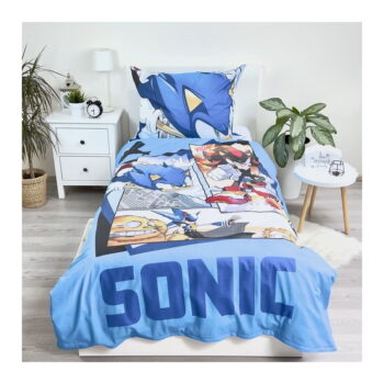 Bavlnené detské obliečky na jednolôžko 140x200 cm Sonic – Jerry Fabrics – Obrázok 2