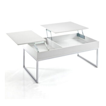 Biely konferenčný stolík s bielou doskou 60x110 cm Celinda – Tomasucci - Image 4