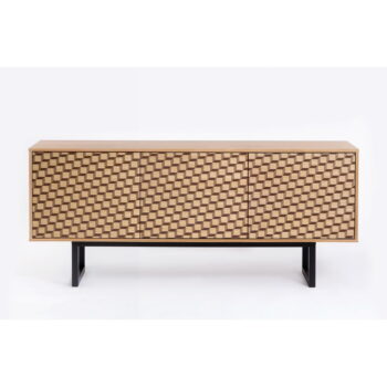 Komoda v dubovom dekore Woodman Mora Cube, 175 x 75 cm - Image 3