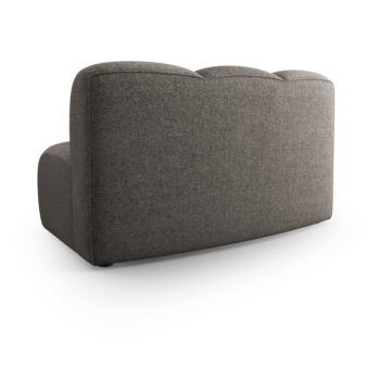 Tmavosivý modul pohovky (stredový diel) Lupine – Micadoni Home - Image 4