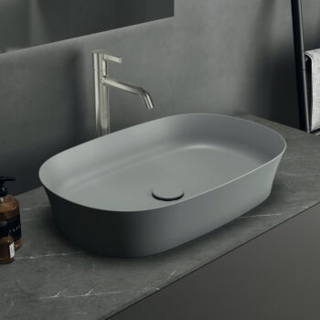 Svetlosivé keramické umývadlo 60x38 cm Ipalyss – Ideal Standard – Obrázok 9