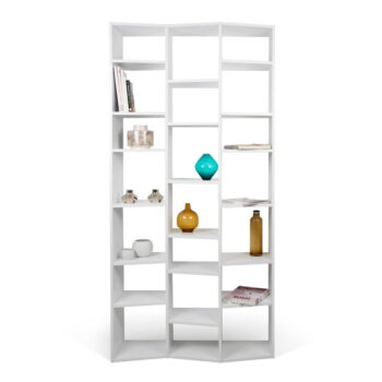 Biela knižnica 108x224 cm Valsa – TemaHome - Image 6