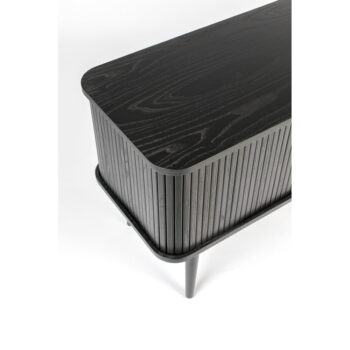 Čierna komoda s posuvnými dvierkami Zuiver Barbier – Obrázok 10