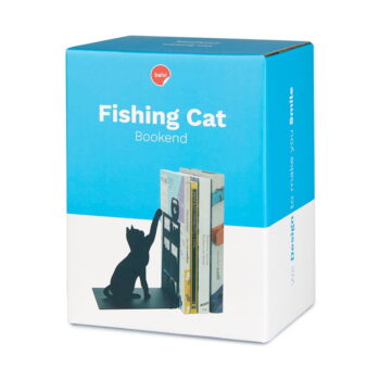 Zarážka na knihy Fishing Cat – Balvi – Obrázok 4