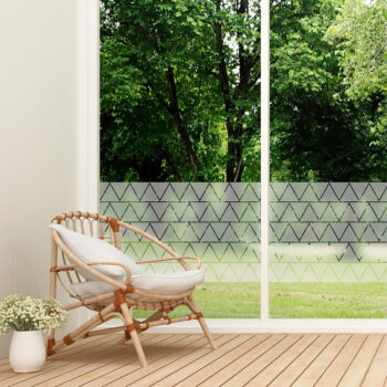 Súprava 50 matných nálepiek na sklo Ambiance Triangle - Image 4