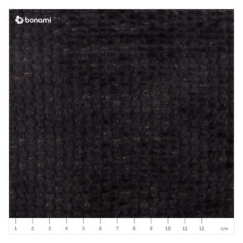 Čierna čalúnená dvojlôžková posteľ s úložným priestorom s roštom 140x200 cm Bellis – Micadoni Home - Image 6