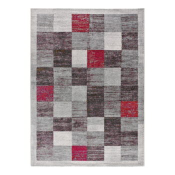 Červeno-sivý koberec 200x290 cm Sheki - Universal