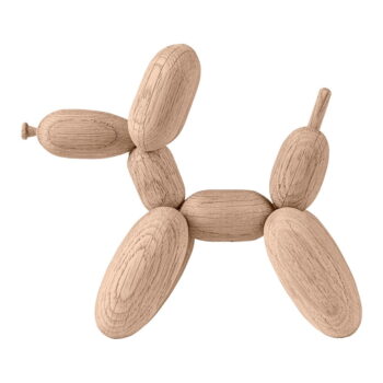 Drevená soška (výška 14,5 cm) Ballon Dog – Boyhood – Obrázok 6