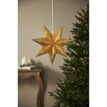 Vianočná svetelná dekorácia v zlatej farbe ø 45 cm Classic - Star Trading - Image 4