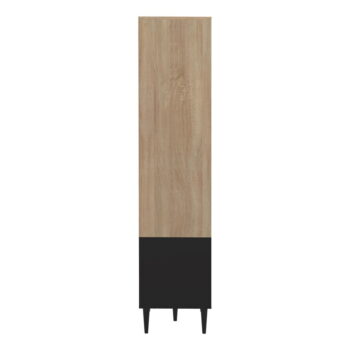 Čierna knižnica v dekore duba 90x180 cm Horizon - TemaHome - Image 5