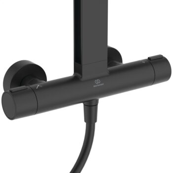 Matne čierna kovová sprchová súprava 111 cm ALU+ – Ideal Standard - Image 4