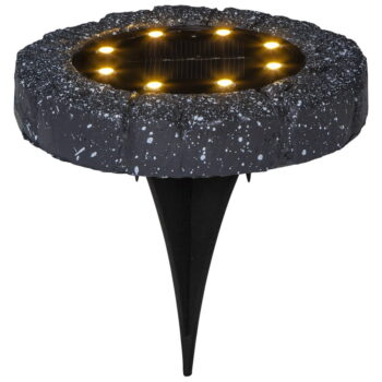 Súprava 2 vonkajších solárnych LED svietidiel Star Trading Lawnlight, ø 11 cm – Obrázok 2