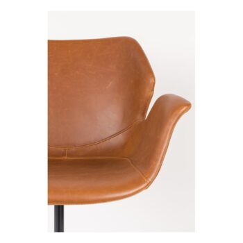 Hnedá kancelárska stolička Zuiver Office Chair Nikki – Obrázok 6