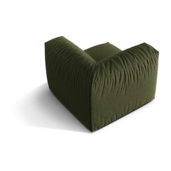 Zelený modul pohovky (variabilný) Martina – Micadoni Home - Image 3