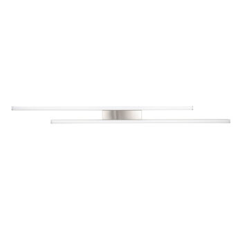 LED stropné svietidlo v striebornej farbe 8x110 cm Odio – Trio - Image 3