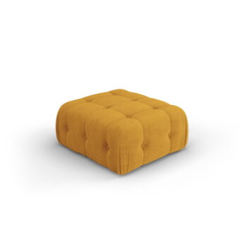 Podnožka v horčicovej farbe Ferento – Cosmopolitan Design – Obrázok 2