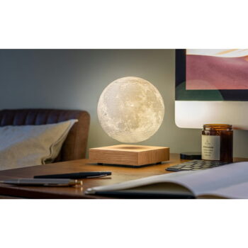LED stolová lampa v prírodnej farbe (výška  14 cm) Moon – Gingko – Obrázok 2