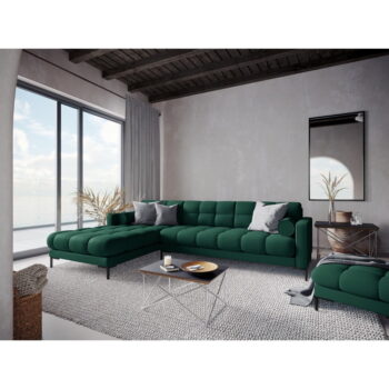 Zelená rohová pohovka Cosmopolitan Design Bali, ľavý roh - Image 5