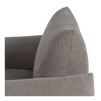 Sivé kreslo Marron – Ixia - Image 2