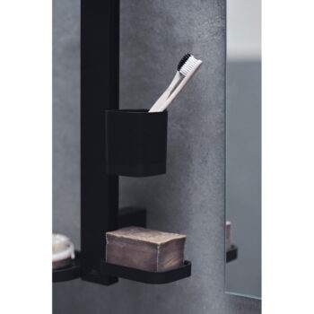 Nástenné zrkadlo s poličkou/s vešiakom ø 20,5 cm ALU+ – Ideal Standard - Image 7