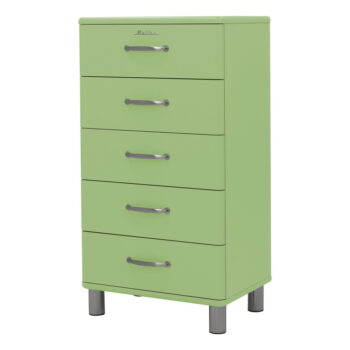 Zelená vysoká komoda 60x111 cm Malibu - Tenzo – Obrázok 2