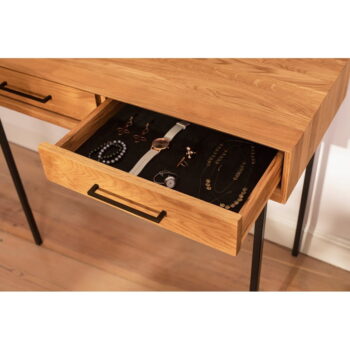 Toaletný stolík z dubového dreva 97x45 cm Abies - The Beds - Image 10