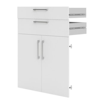 Biely komponent pre modulárny policový systém 84x105 cm Prima – Tvilum - Image 2