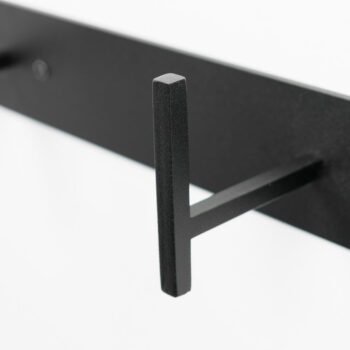 Čierny kovový nástenný vešiak Chapman – Spinder Design - Image 8
