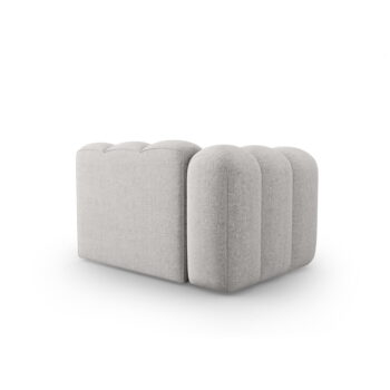 Svetlosivý modul pohovky (ľavý roh) Lupine – Micadoni Home - Image 4