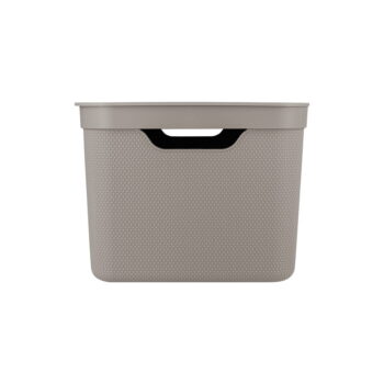 Plastový úložný box s vekom Deco - Rotho – Obrázok 5