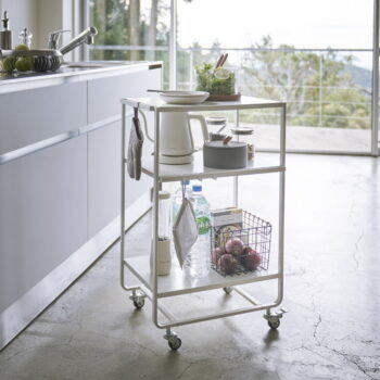 Kovový servírovací stolík 38x49.5 cm Tower – YAMAZAKI - Image 6