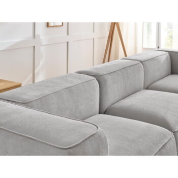 Svetlosivá pohovka 345 cm Zephyr – Bobochic Paris – Obrázok 3