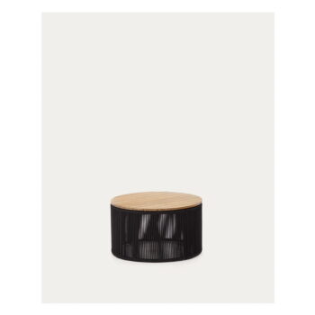 Okrúhly záhradný odkladací stolík s doskou z akácie ø 70 cm Dandara – Kave Home - Image 5