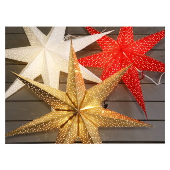 Červená svetelná dekorácia Star Trading Dot, Ø 70 cm - Image 2