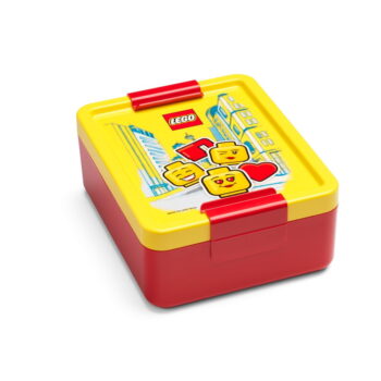 Set žlto-červeného desiatového boxu a fľaše na pitie LEGO® Iconic – Obrázok 5