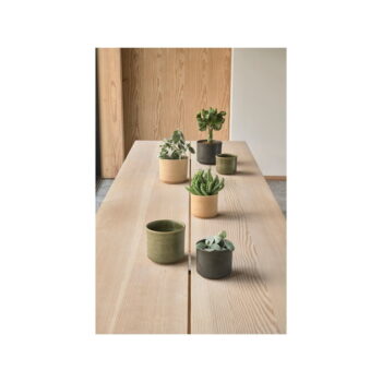 Kameninový obal na kvetináč ø 17 cm Leer – Villa Collection - Image 2