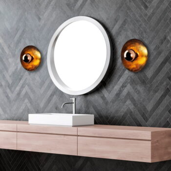 Nástenné svietidlo v bronzovej farbe ø 28 cm Kurt – Opviq lights - Image 6