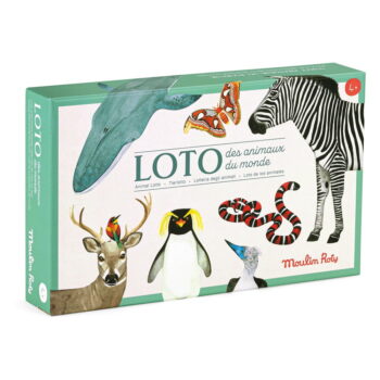 Spoločenská hra Loto Zvieratká - Moulin Roty - Image 2